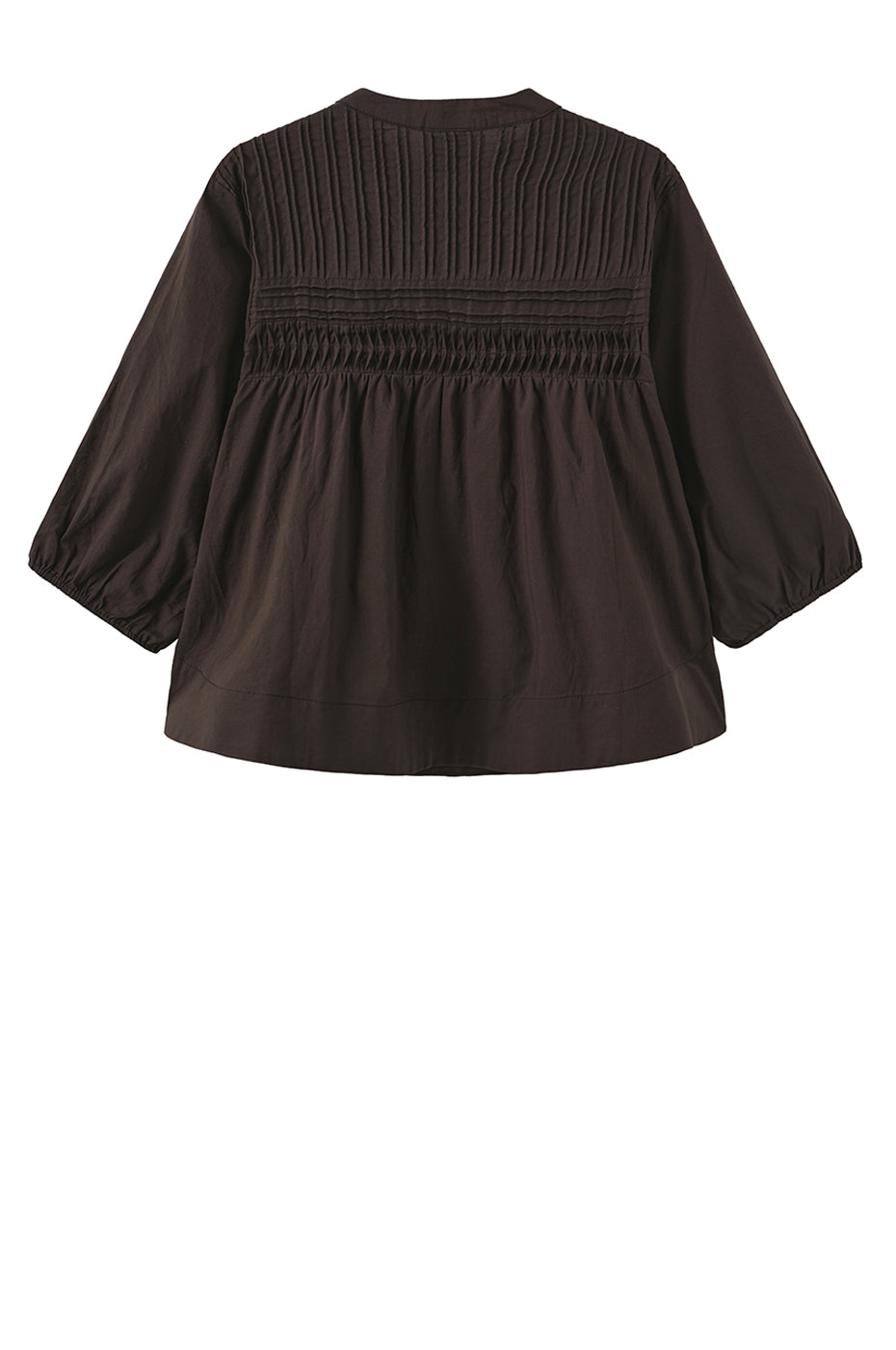 LUXZUZ // ONE TWO Percha Blouse Blouse 795 Coffee Bean