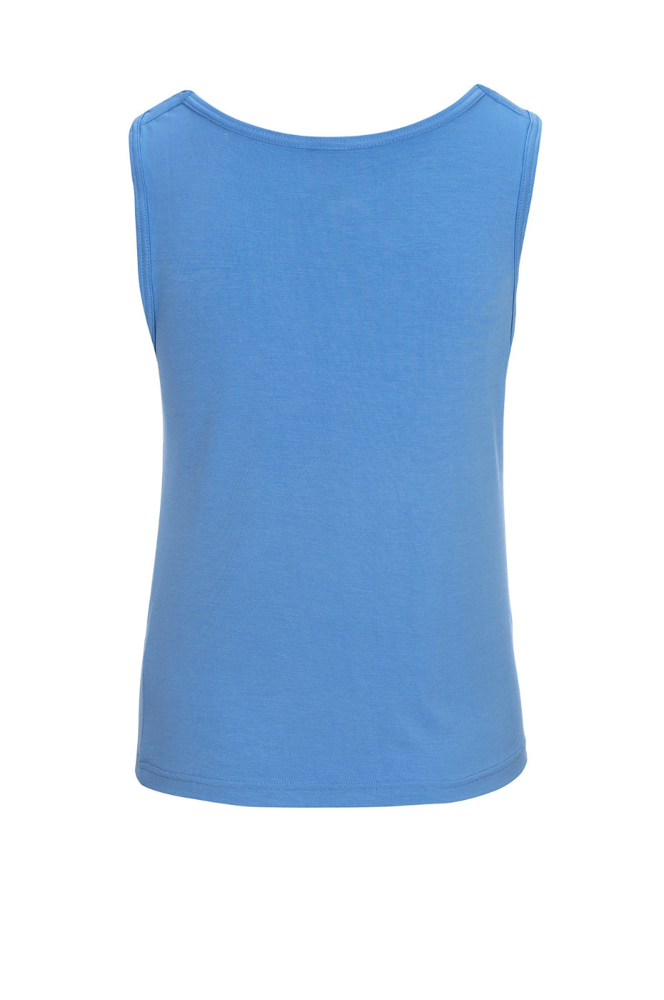 LUXZUZ // ONE TWO Pian Bamboo Top 514 Cashmere Blue