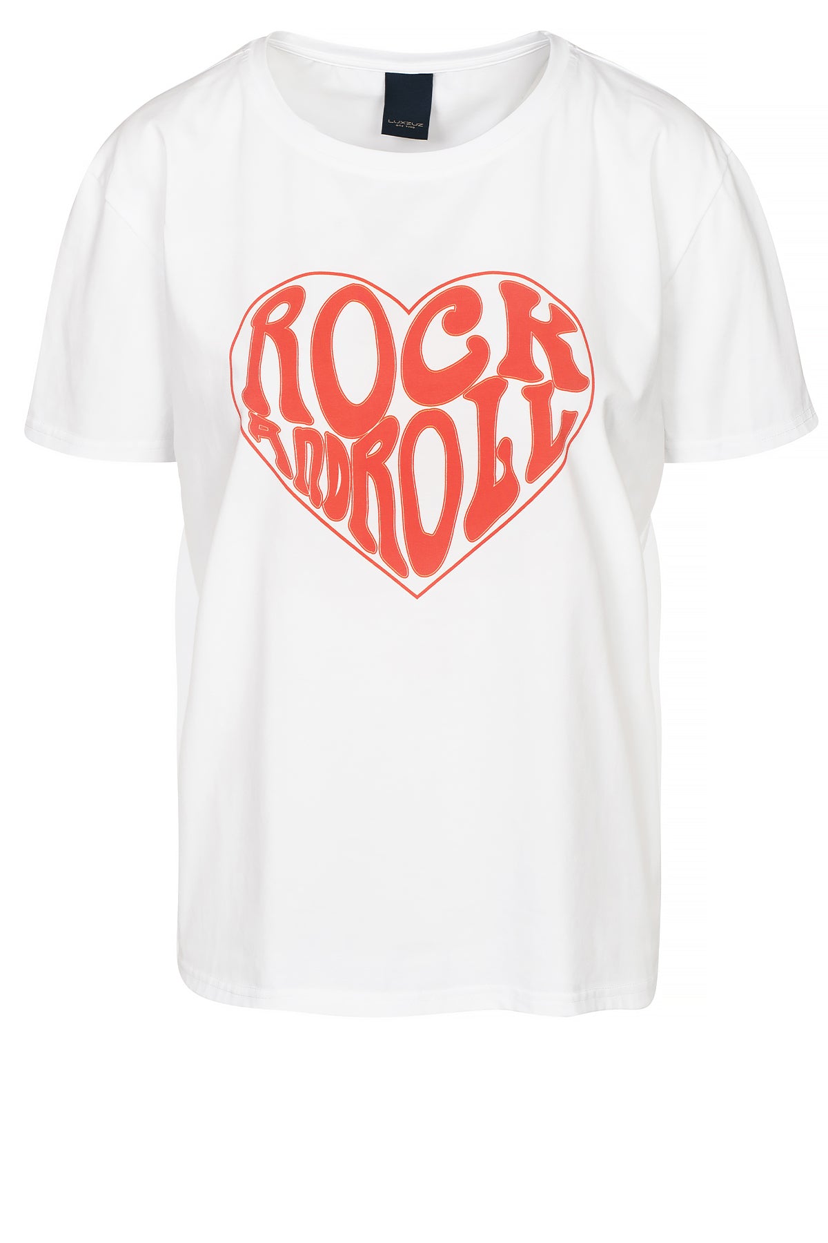 LUXZUZ // ONE TWO Rock & Roll T-shirt T-Shirt 901 White