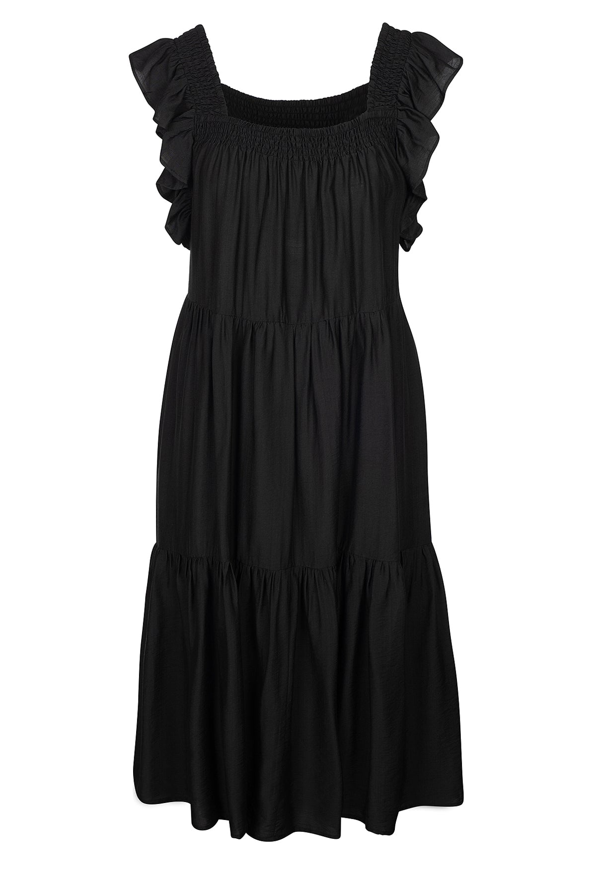 LUXZUZ // ONE TWO Rufusana Dress Dress 999 Black