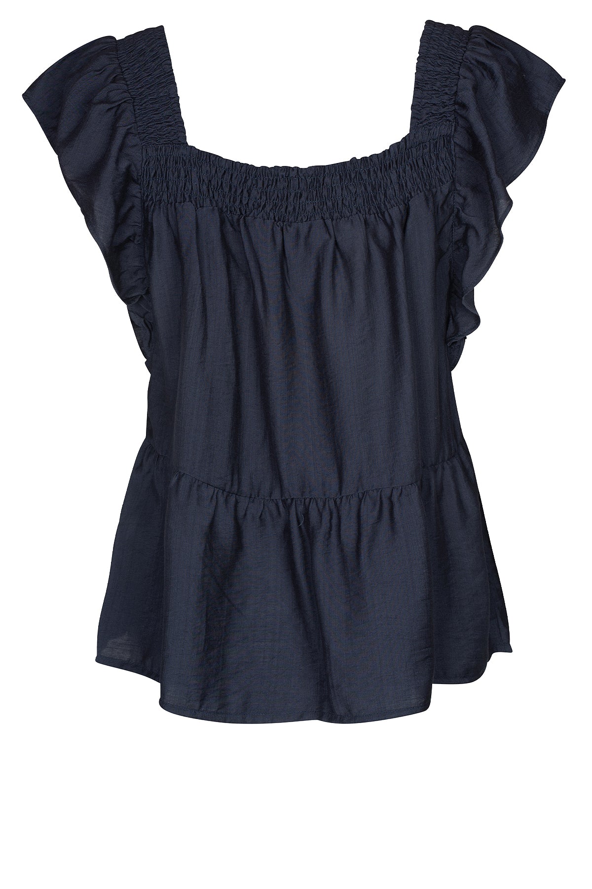 LUXZUZ // ONE TWO Rufusine Blouse Blouse 575 Navy Blue