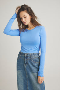 Sigba Bamboo T-shirt - Cashmere Blue