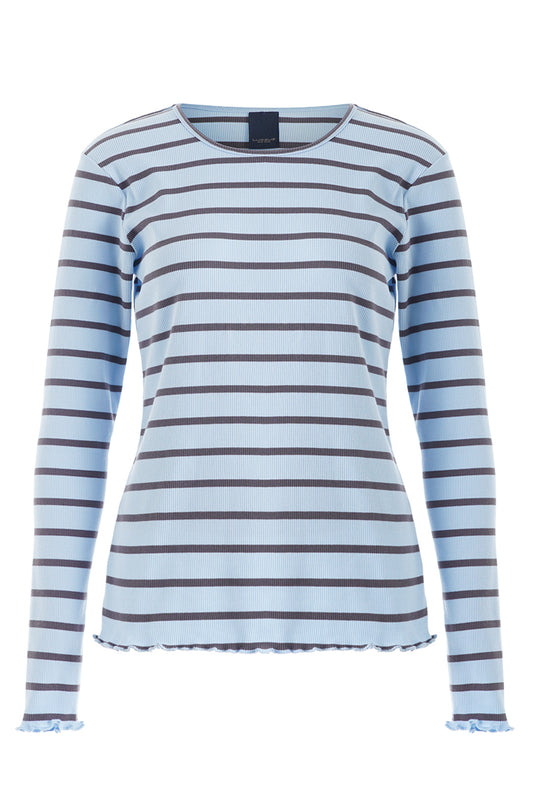 LUXZUZ // ONE TWO Sigba T-shirt T-Shirt 505 Sky blue