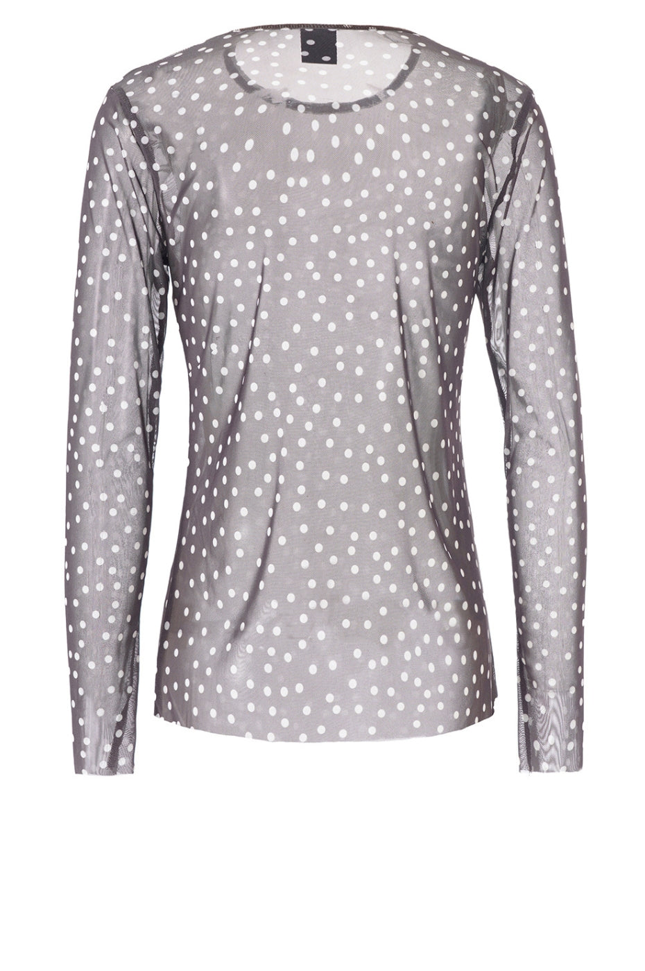 LUXZUZ // ONE TWO Sigborg Dot Mesh T-shirt T-Shirt 787 Delicioso