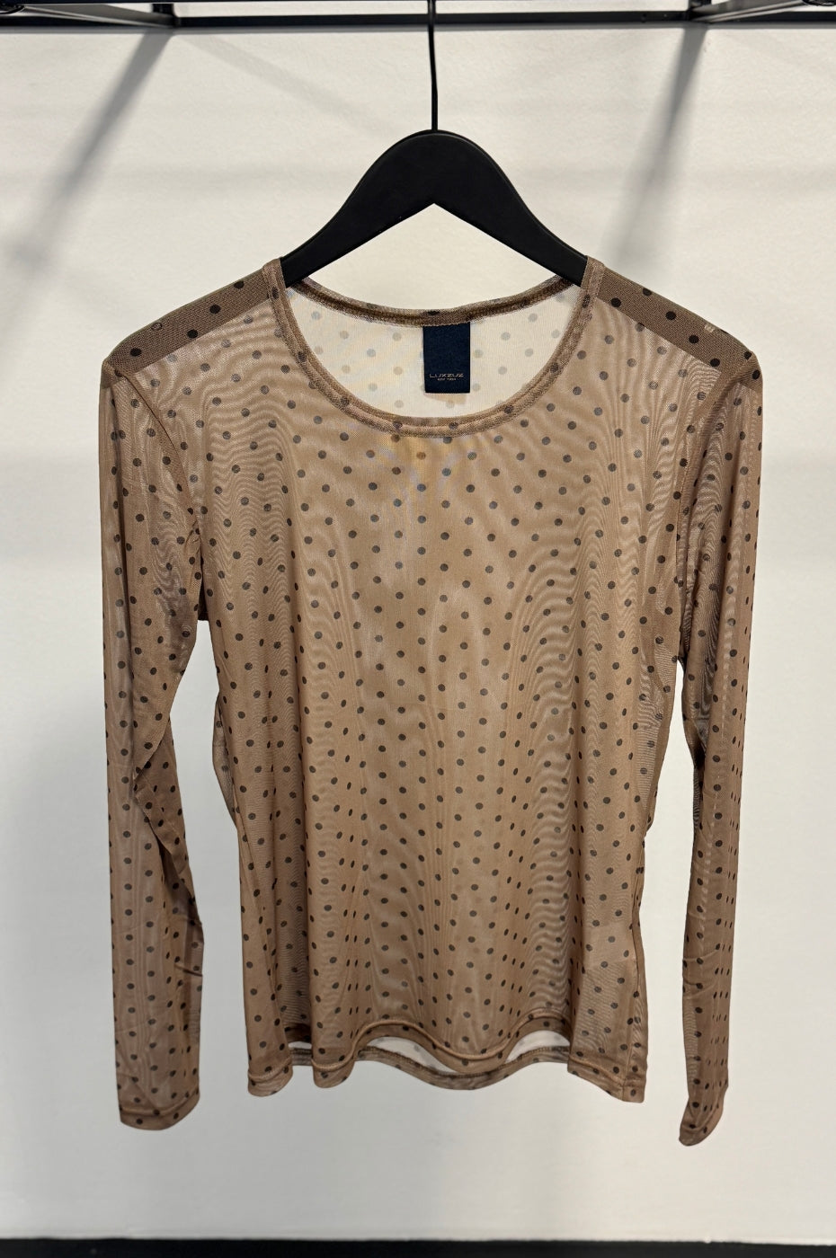 LUXZUZ // ONE TWO Sigdotti Mesh T-shirt T-Shirt 716 Bark Brown