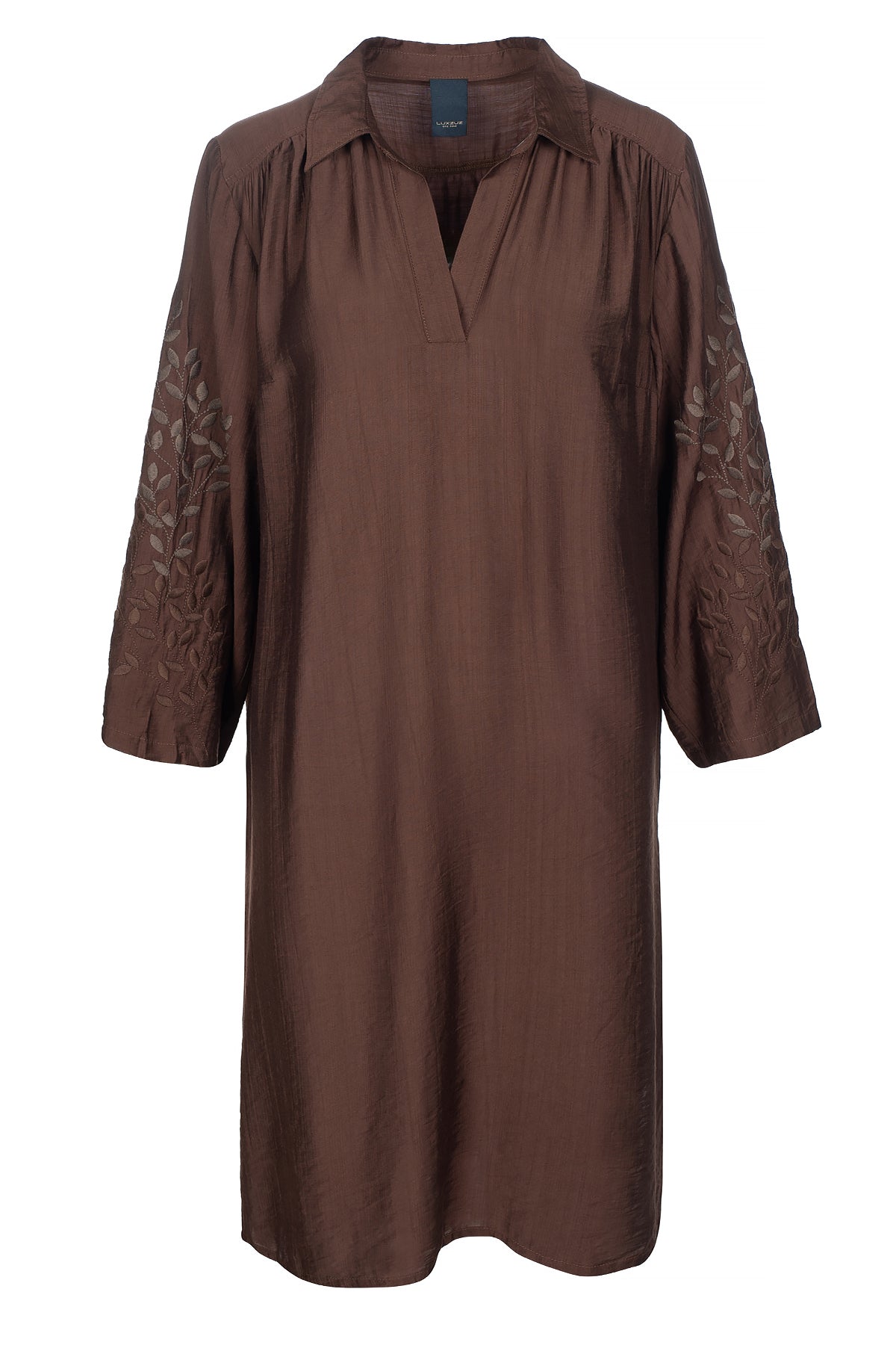 LUXZUZ // ONE TWO Siwian Dress Dress 718 Suitcase Brown
