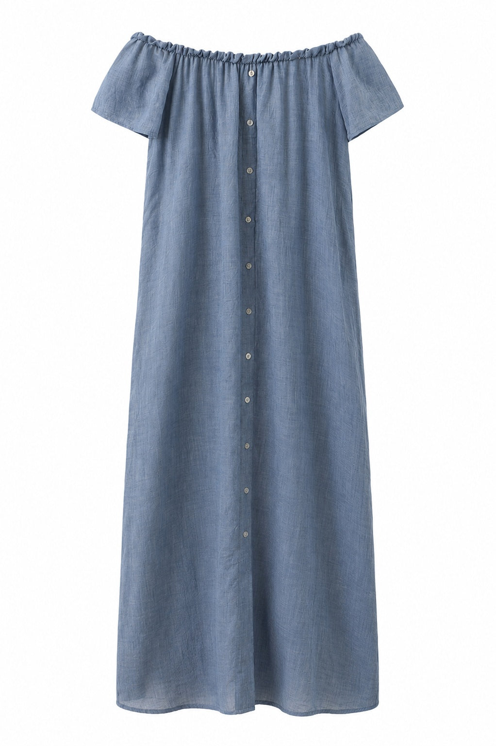 LUXZUZ // ONE TWO Vega Dress Dress Chambray 5290