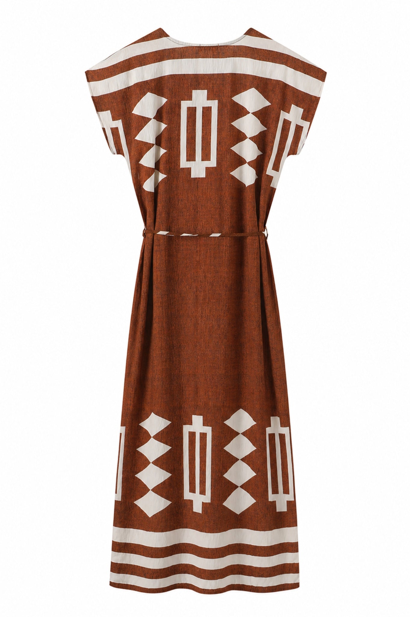 LUXZUZ // ONE TWO Vejdi Dress Dress Dark Brown 7090