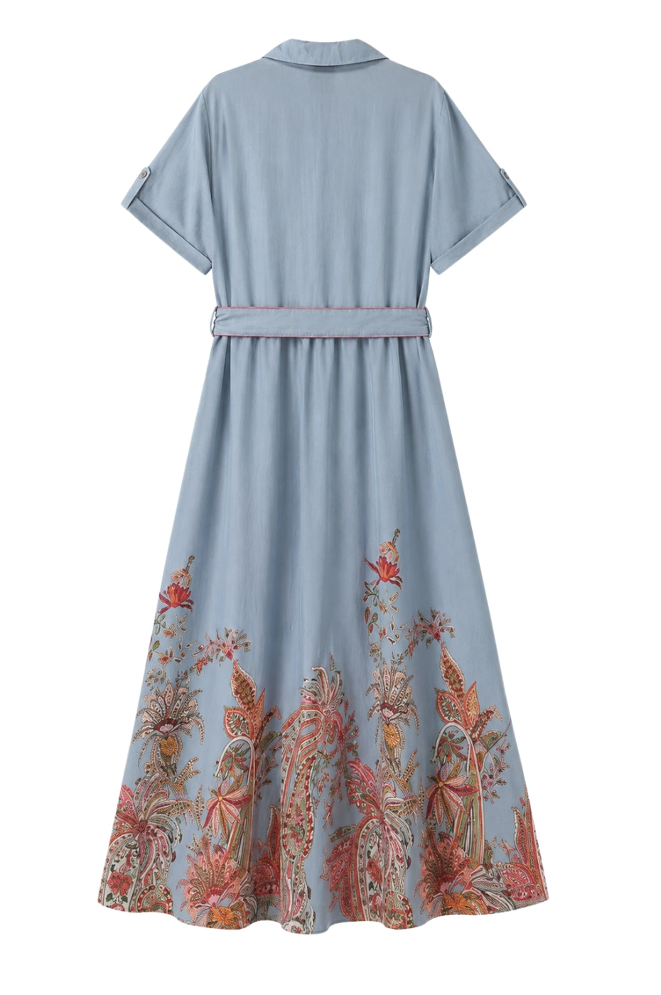 LUXZUZ // ONE TWO Vibe Dress Dress Faded Blue 5019