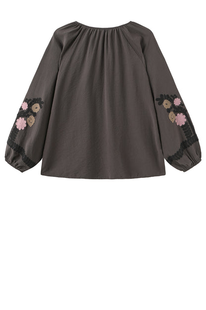 LUXZUZ // ONE TWO Adel Blouse Blouse 774 Granola
