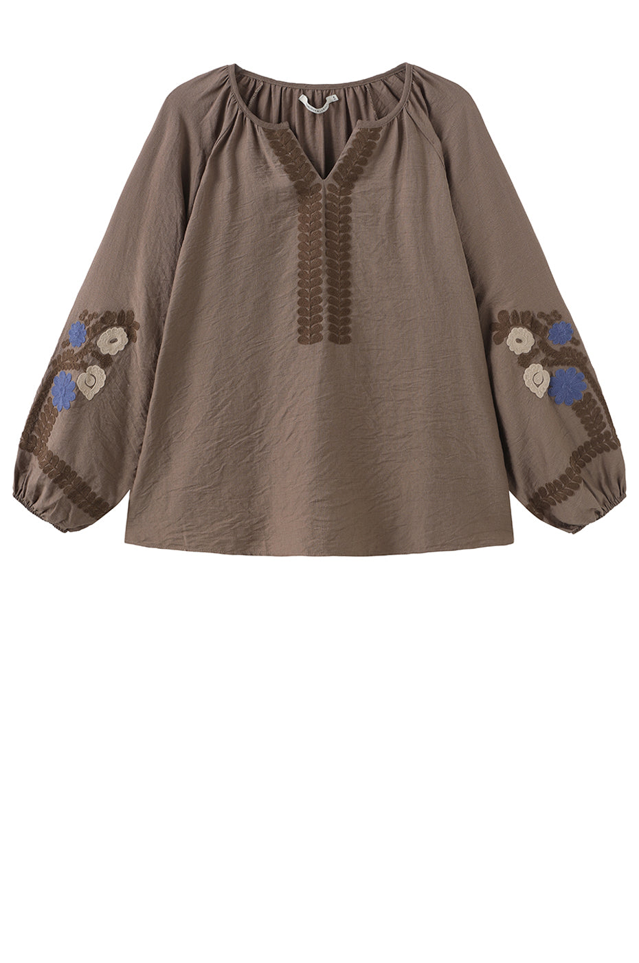 LUXZUZ // ONE TWO Adel Blouse Blouse 788 Chocolate Chip