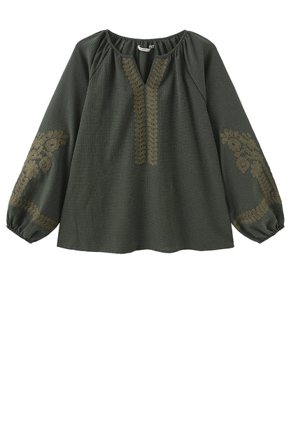 LUXZUZ // ONE TWO Adel Blouse Blouse 630 Oregano
