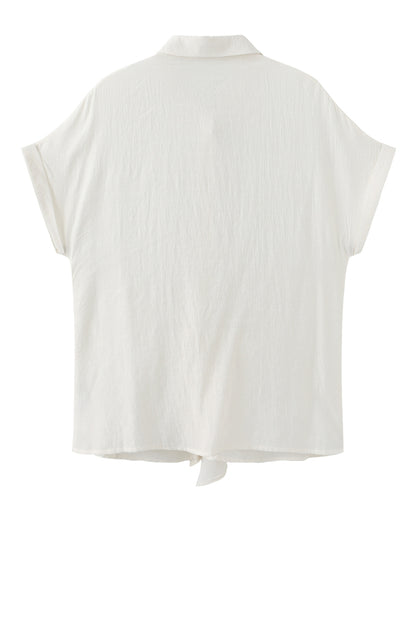 LUXZUZ // ONE TWO Adelgunde Shirt Shirt Cream 7037