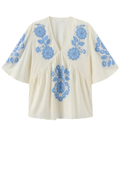 LUXZUZ // ONE TWO Agnethe Blouse Blouse 566 Provence
