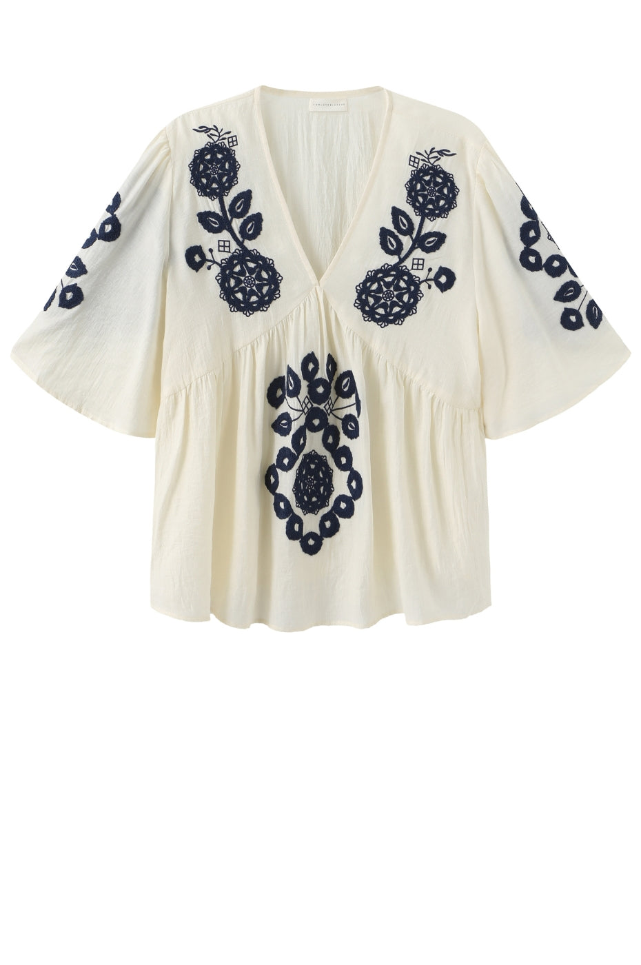 LUXZUZ // ONE TWO Agnethe Blouse Blouse 577 Night Blue