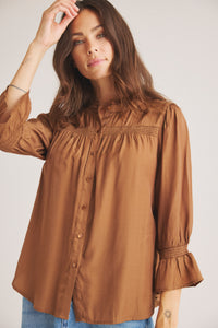 Aino Shirt - Toffee