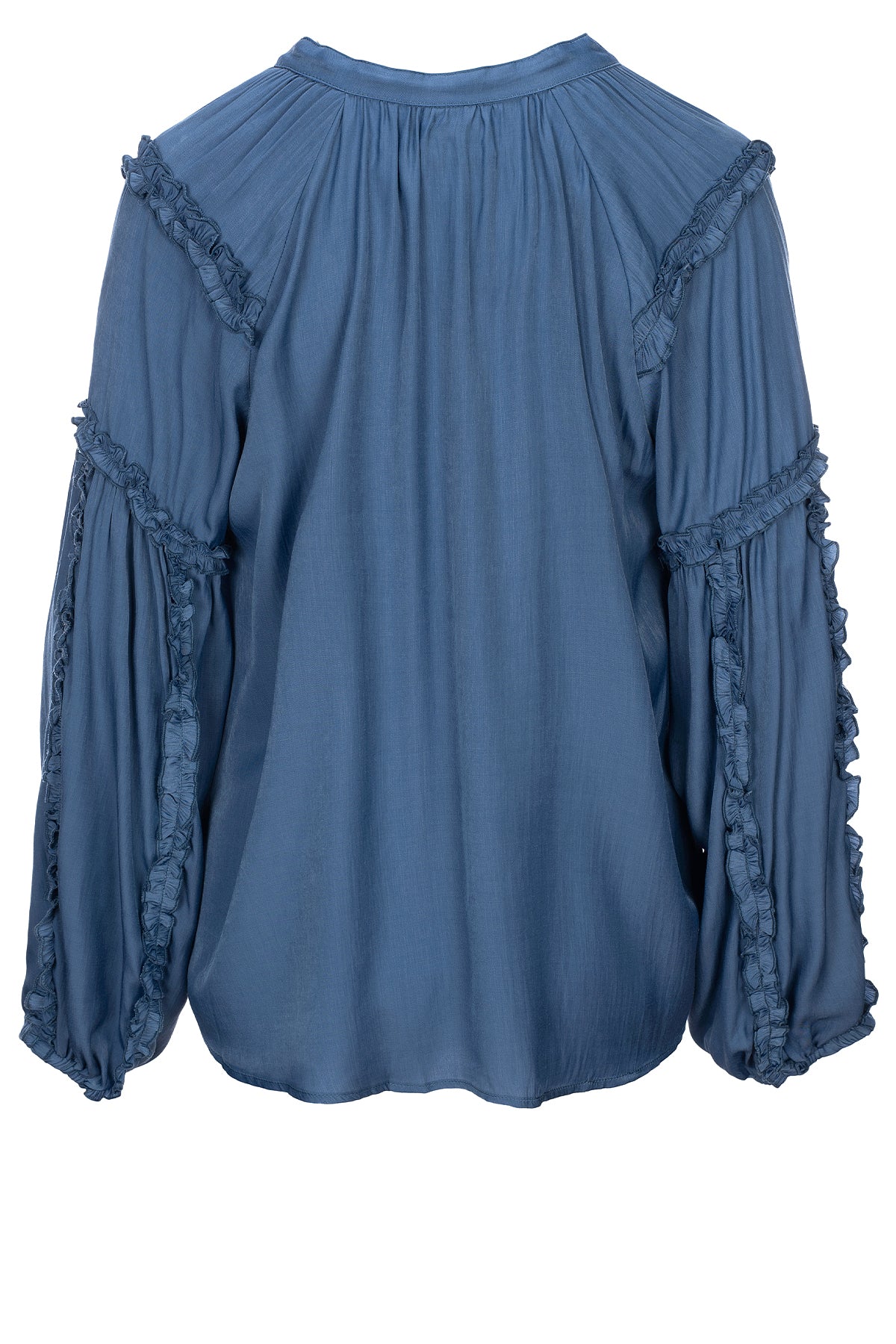 LUXZUZ // ONE TWO Aksinja Blouse Blouse 549 Coastal Fjord