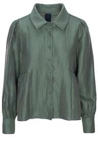 Alaia Shirt - Shadow Green