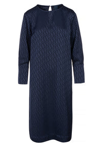Albinano Dress - Navy Blue