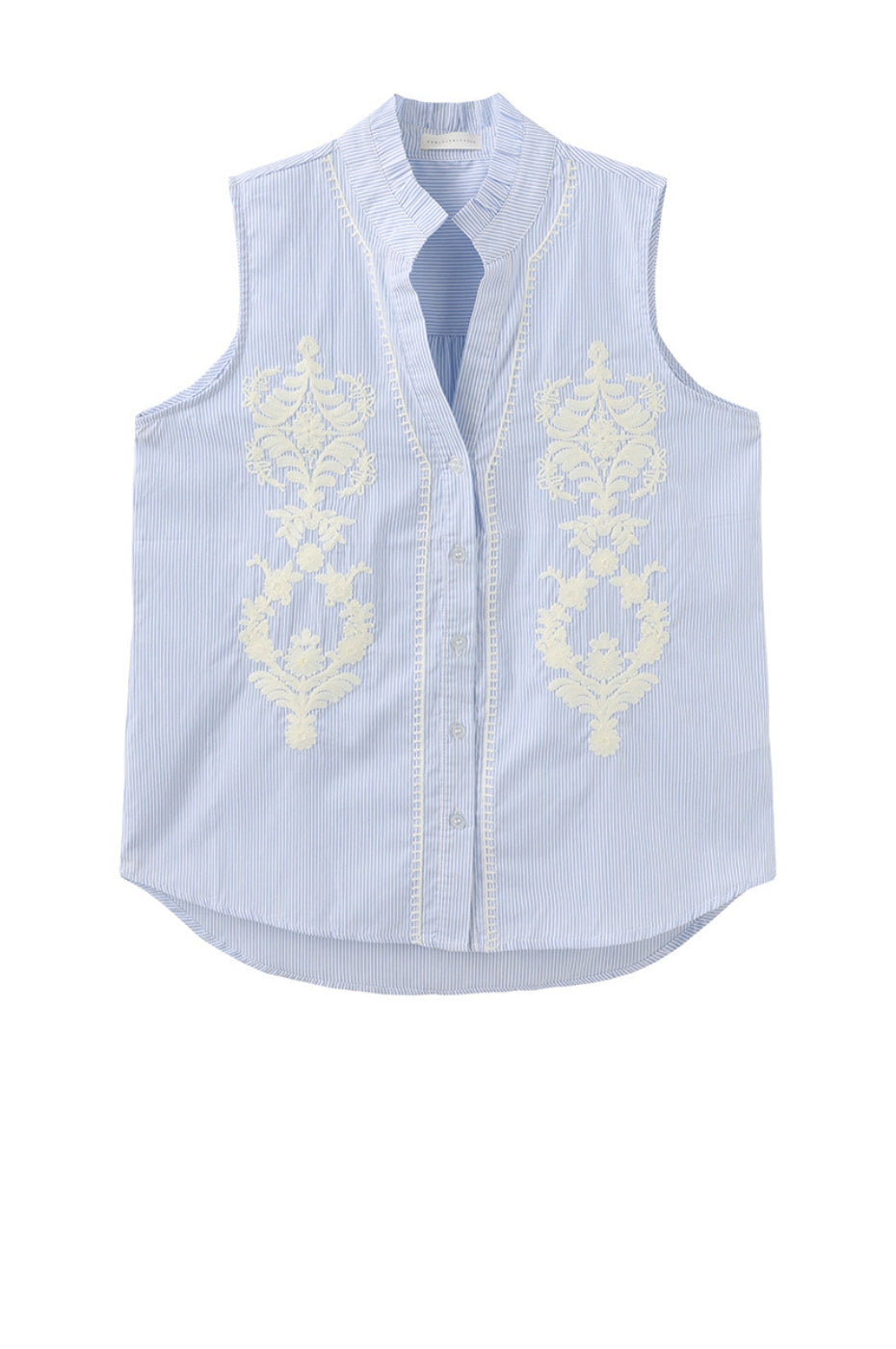 LUXZUZ // ONE TWO Aleksandrine Top Top Bright Blue 5035