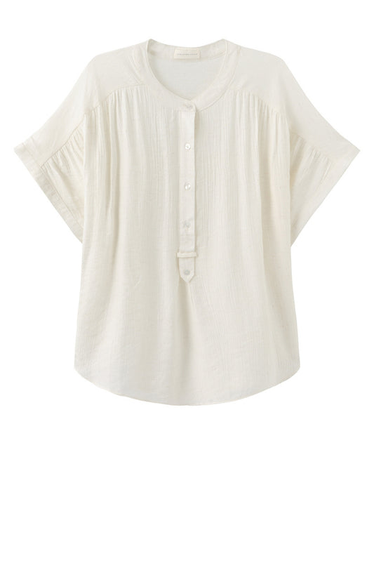 LUXZUZ // ONE TWO Alfrieda Blouse Blouse Cream 7037