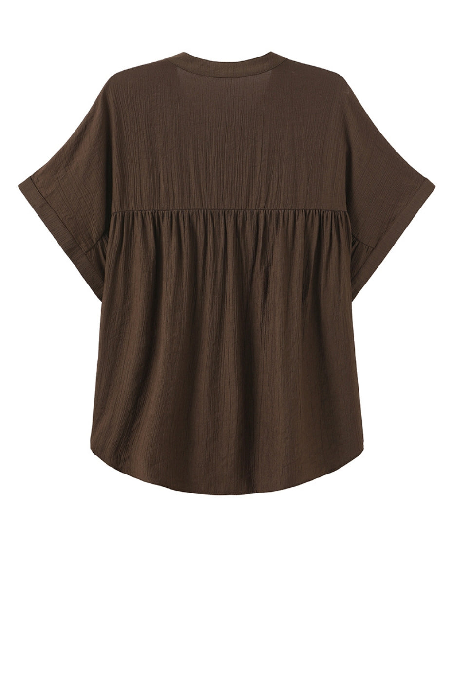 LUXZUZ // ONE TWO Alfrieda Blouse Blouse Dark Brown 7090