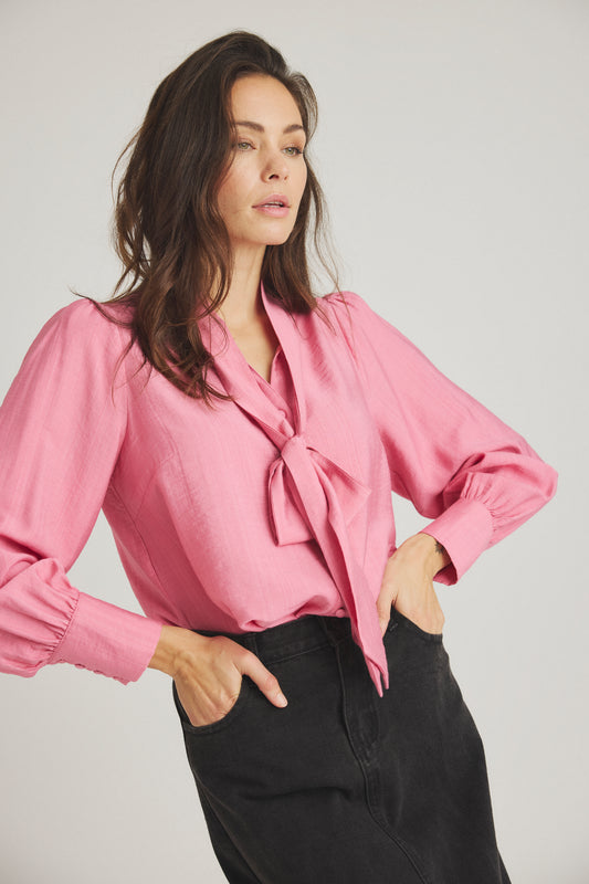 LUXZUZ // ONE TWO Alida Shirt Shirt 306 Wild Rose