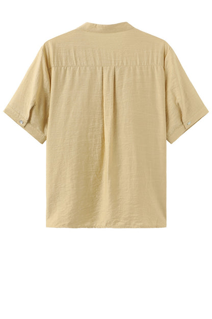 LUXZUZ // ONE TWO Alina Shirt Shirt Soft Yellow 1029