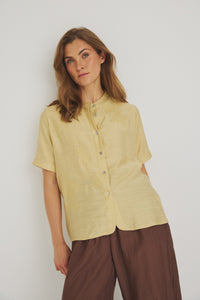 Alina Shirt - Soft Yellow