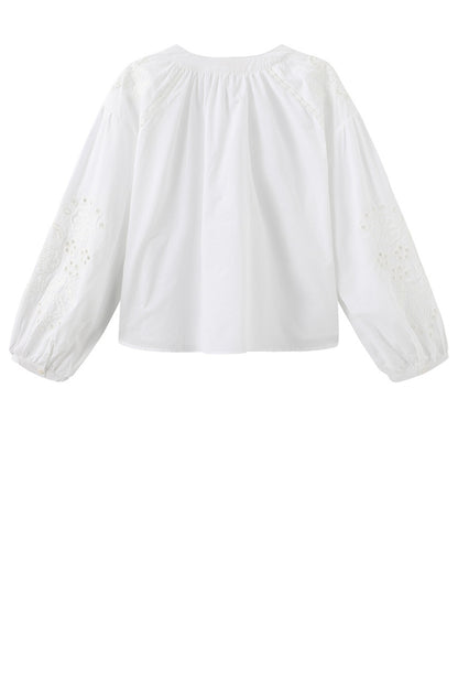 LUXZUZ // ONE TWO Alis Blouse Blouse Cream 7037