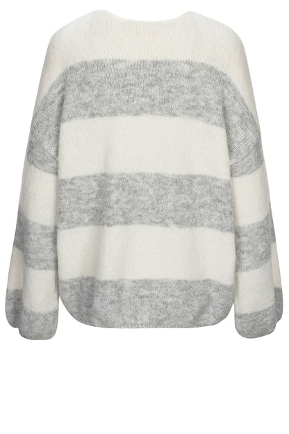 LUXZUZ // ONE TWO Alisa Knit Knit 821 Grey Marl