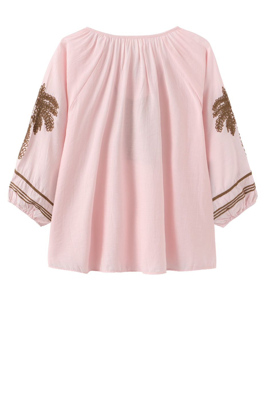 LUXZUZ // ONE TWO Allie Blouse Blouse Light Pink 3005