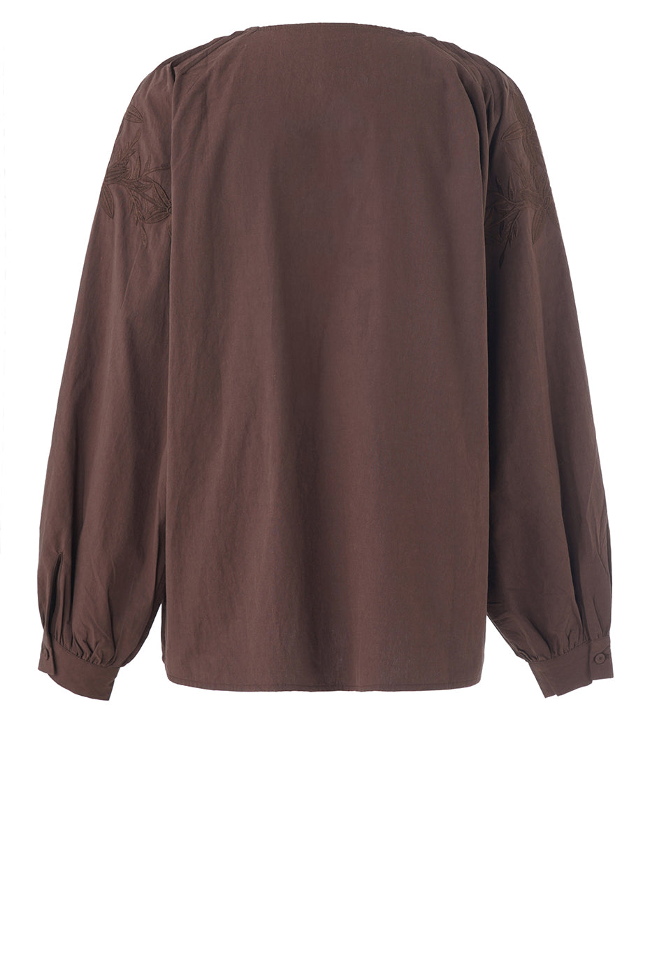 LUXZUZ // ONE TWO Aloisia Shirt Shirt 795 Coffee Bean