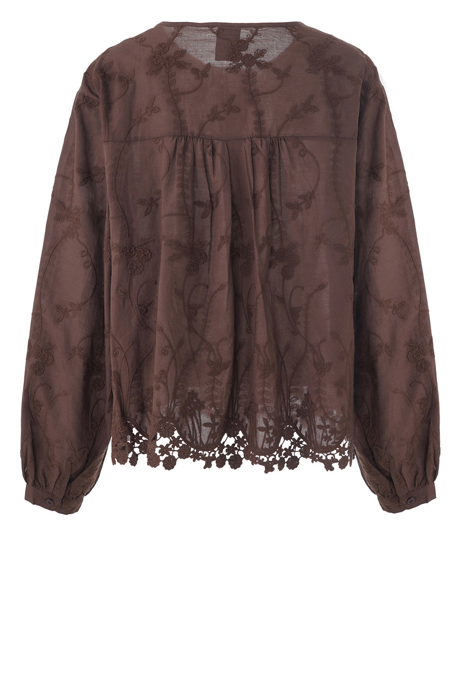 LUXZUZ // ONE TWO Alvild Shirt Shirt 795 Coffee Bean