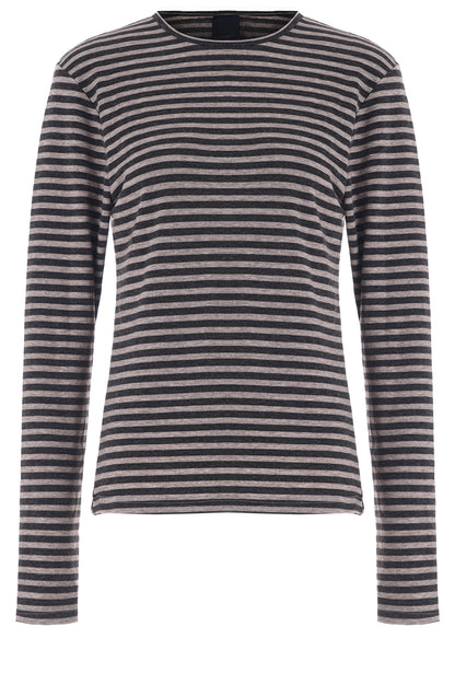 LUXZUZ // ONE TWO Amazig Stripe T-shirt T-Shirt 712 Sandshell