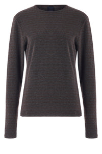 Amazig Stripe T-shirt - Asphalt