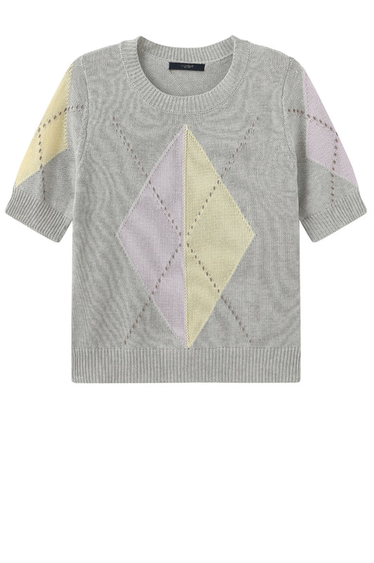 LUXZUZ // ONE TWO Ambrio Knit Knit 808 Light Grey Melange
