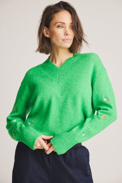 LUXZUZ // ONE TWO Anelle Knit Knit 679 Poison Green