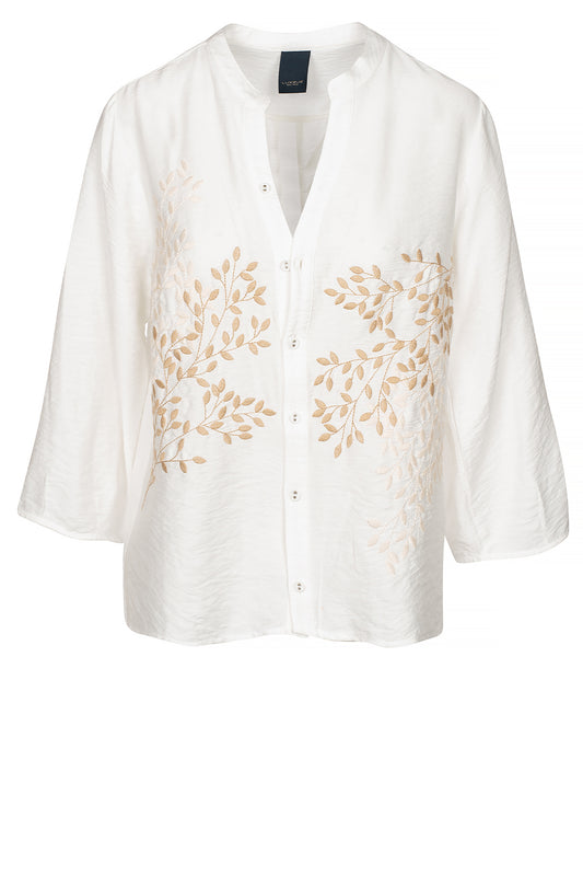 LUXZUZ // ONE TWO Ariago Shirt Shirt 737 Cream