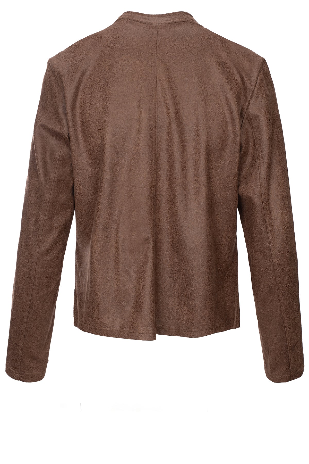 LUXZUZ // ONE TWO Athena Coated suede Jacket Jacket 794 Carafe