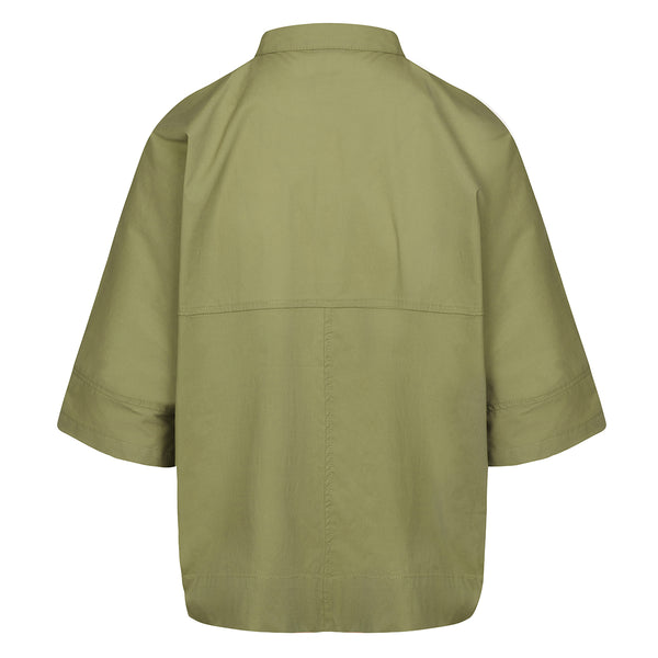LUXZUZ // ONE TWO Atlanta Shirt Shirt 627 Pesto Green