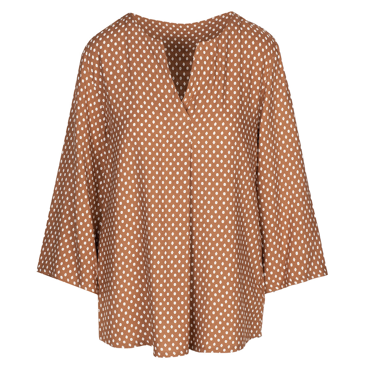 LUXZUZ // ONE TWO August Blouse Blouse 784 Cinnamon