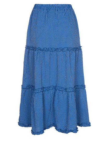 LUXZUZ // ONE TWO Babano Skirt Skirt 556 Palace Blue