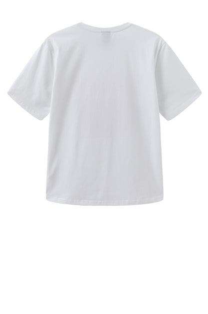 LUXZUZ // ONE TWO Bana T-shirt T-Shirt 901 White