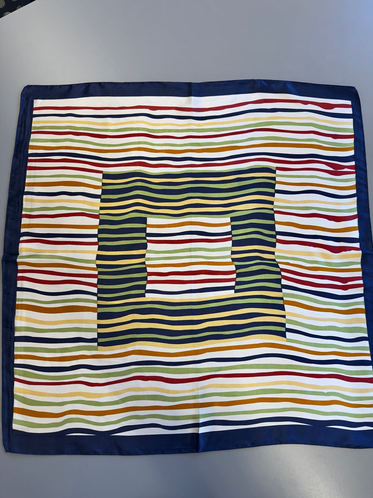 LUXZUZ // ONE TWO Bandito Scarf Accessories 565 Blue Garden