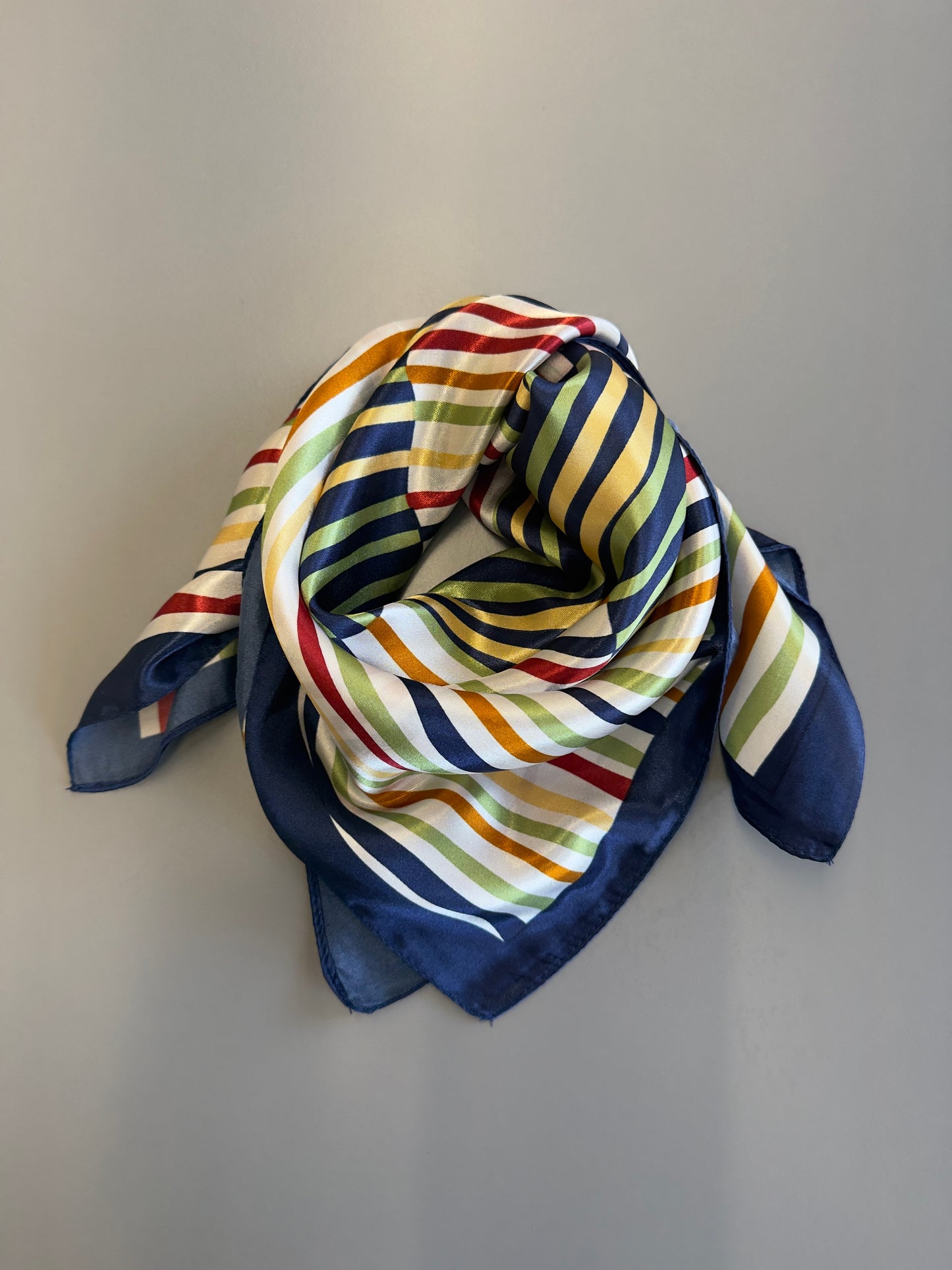 LUXZUZ // ONE TWO Bandito Scarf Accessories 565 Blue Garden