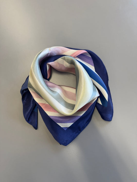 LUXZUZ // ONE TWO Bandito Scarf Accessories 516 Blue Heron