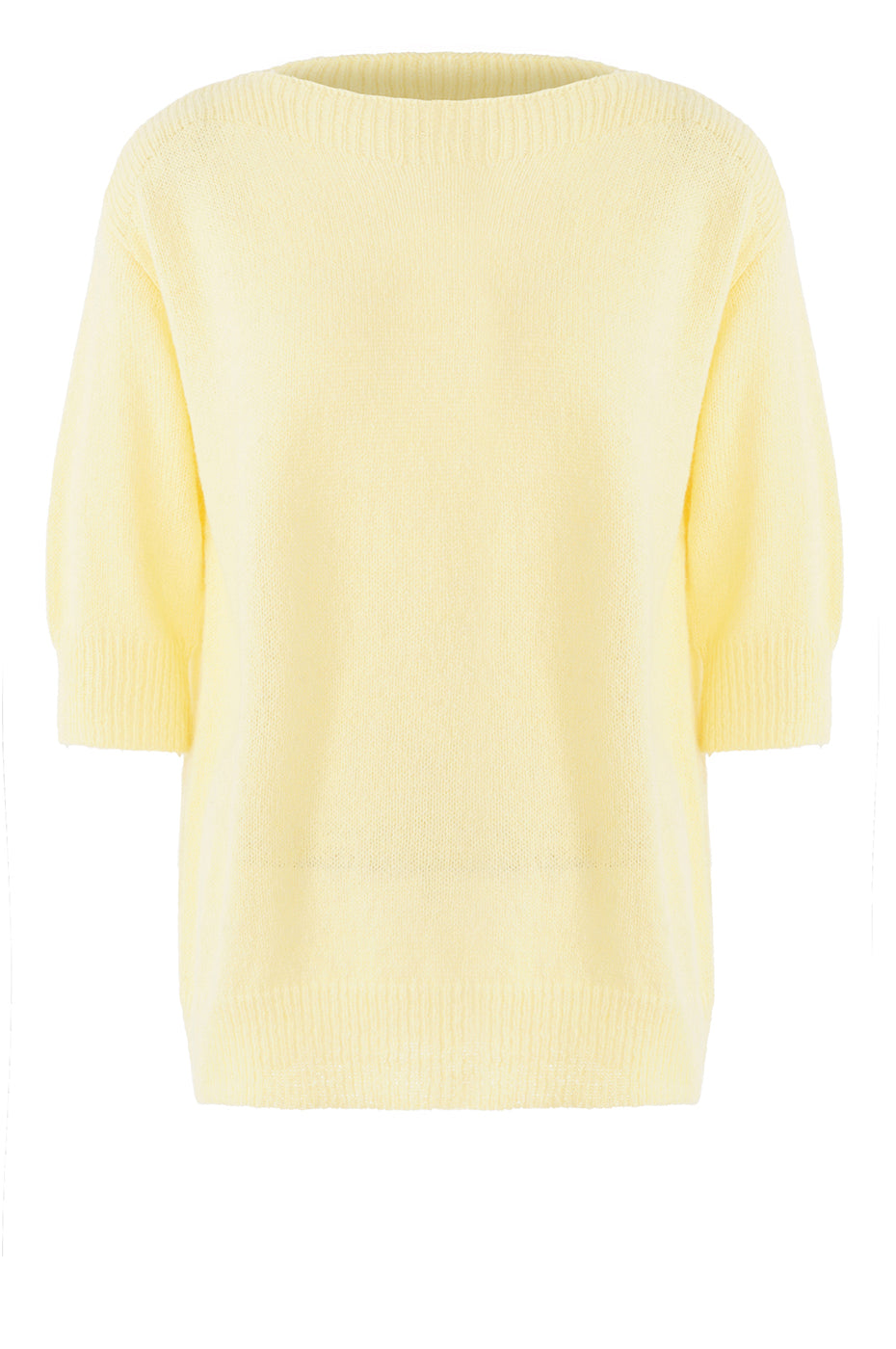 LUXZUZ // ONE TWO Barbro Knit Knit 129 Pastel Yellow