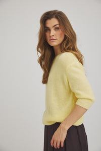 Barbro Knit - Pastel Yellow