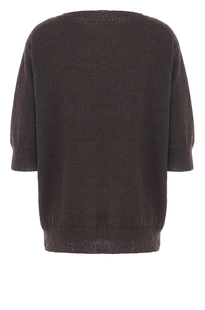 LUXZUZ // ONE TWO Barbro Knit Knit 795 Coffee Bean